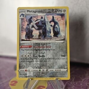 Metagross 118/185 Pokémon TCG Reverse Holo Rare